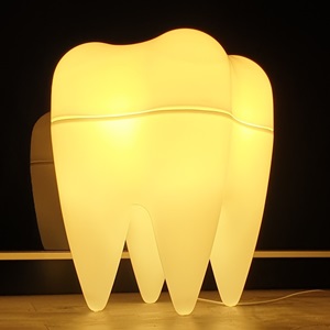 Zahnleuchte 46cm hoch