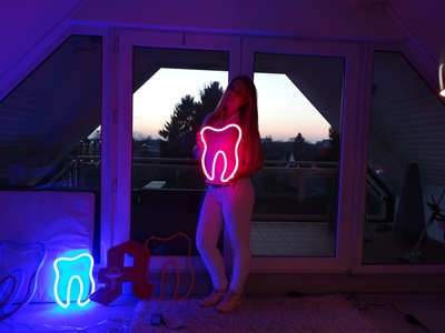 Zahnfee LED Leuchtzahn Zinder ZAP